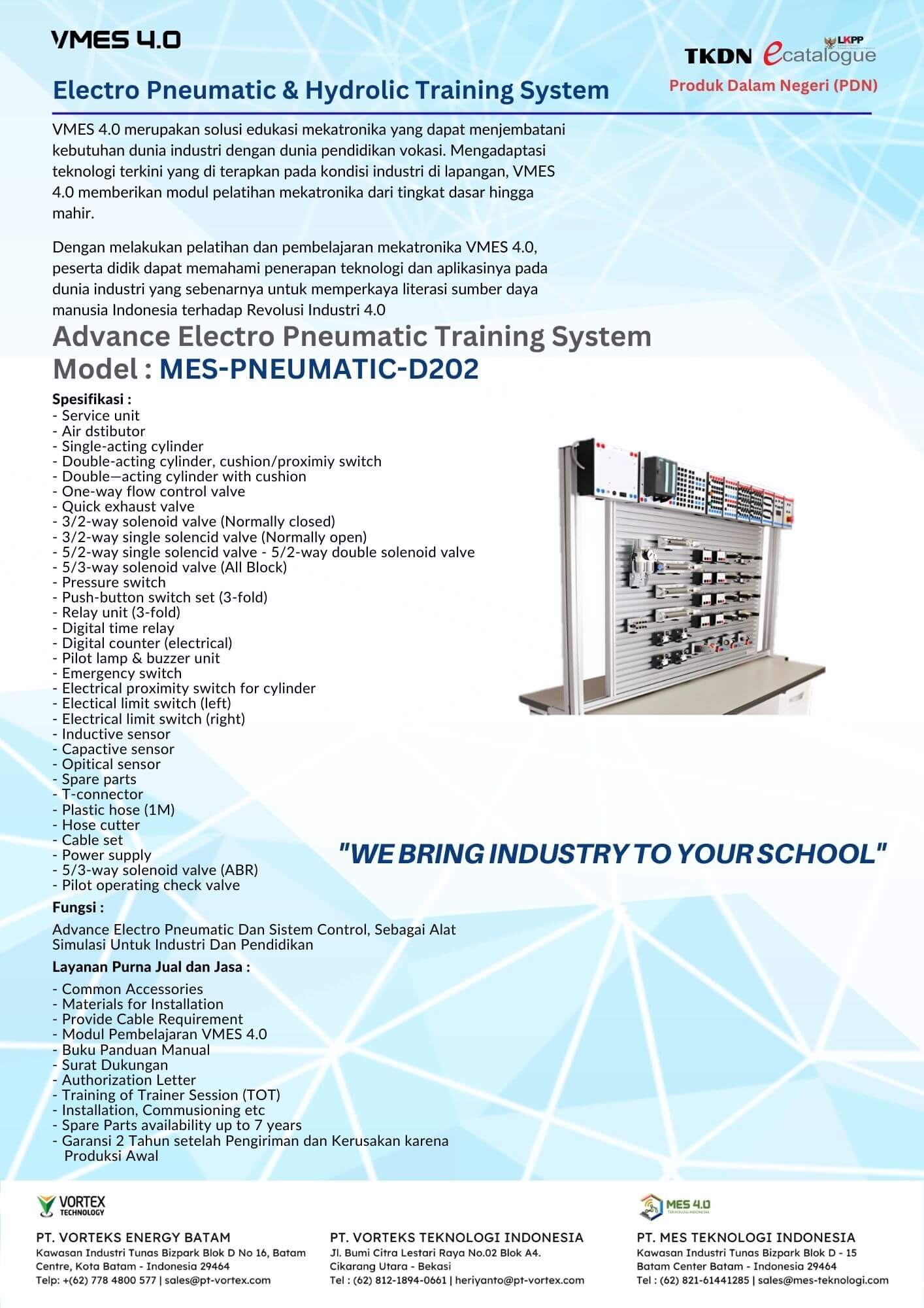 Didactic Solution (Advance) - Vortex Technology Group