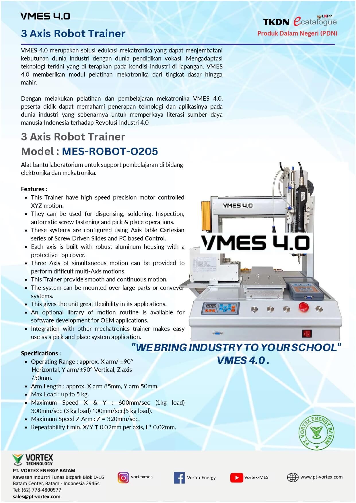 Didactic Solution (Advance) - Vortex Technology Group